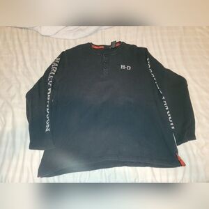 Harley-Davidson Black Long Sleeve Shirt